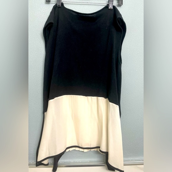 Yigal Azrouel White and Black Blouse - Picture 2 of 7